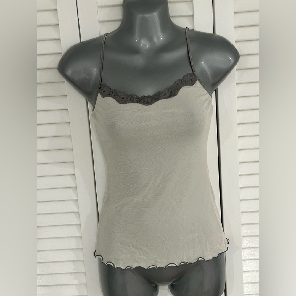 Maidenform Intimates mesh nylon cami top size small